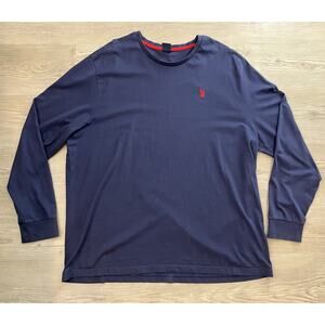 U.S. Polo Assn. Blue Long Sleeve Tshirt Men’s Size 3XL